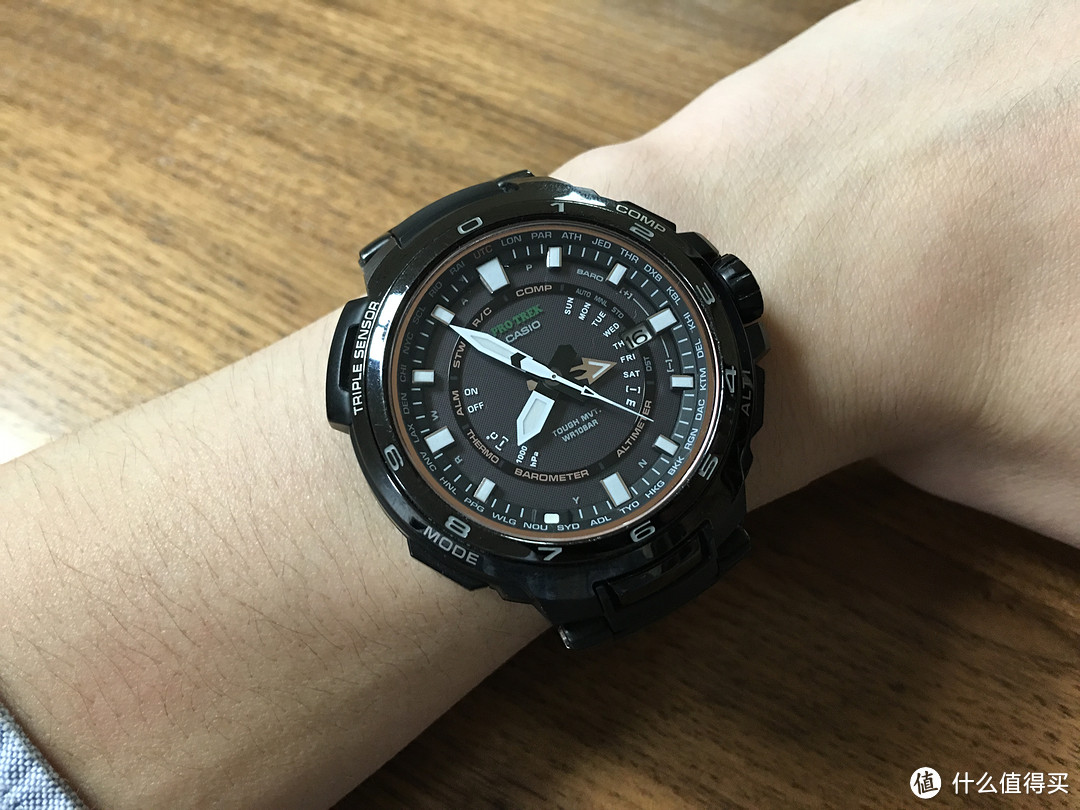 CASIO 卡西欧 PRX-7000YT-1JF 户外登山表 使用简评