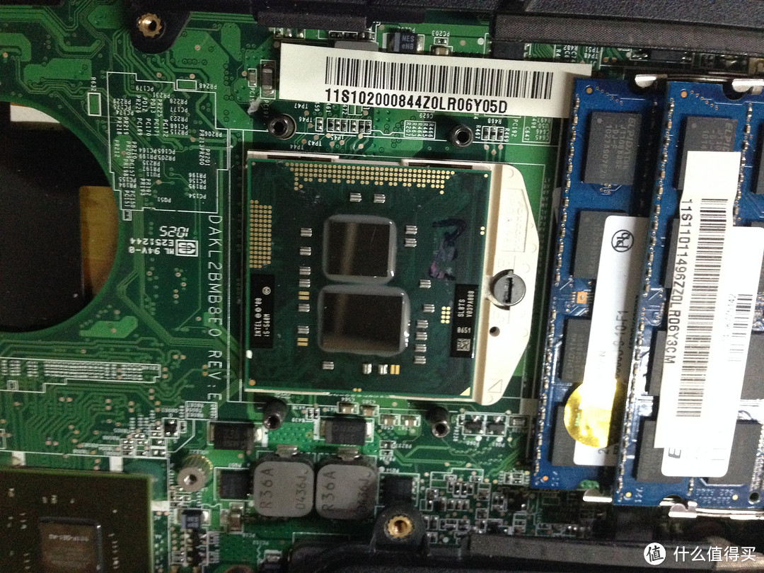 联想 Y460 笔记本更换CPU+加装SSD小记