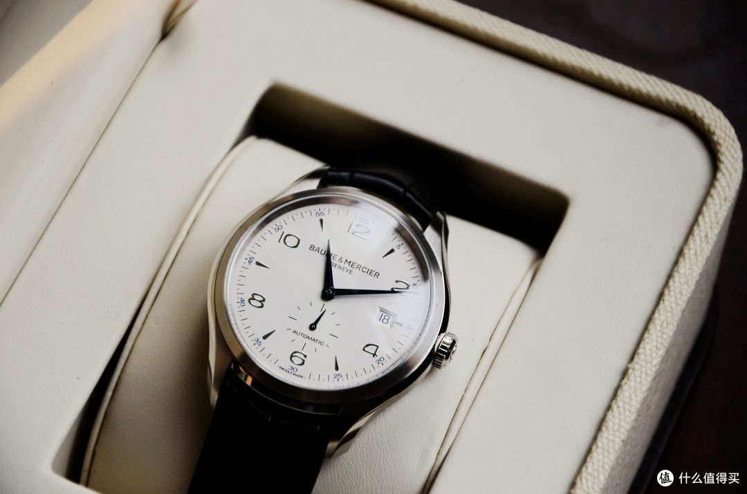 终于剁手:BAUME & MERCIER 名士 CLIFTON 克里顿系列 MOA10052 男士机械腕表