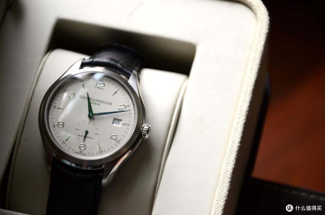 终于剁手:BAUME & MERCIER 名士 CLIFTON 克里顿系列 MOA10052 男士机械腕表