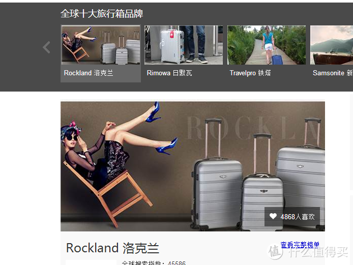 ROCKLAND CF160拉杆箱开箱评测