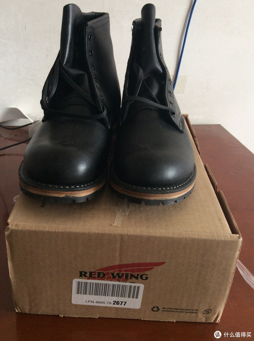 RED WING 红翼 Heritage Beckman 男士马丁靴开箱和尺码建议