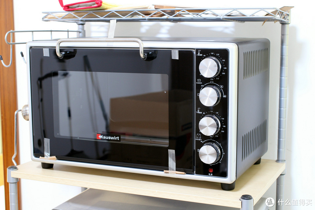 30L小容量也有热风功能 — Hauswirt 海氏 HO-F1电烤箱开箱试用