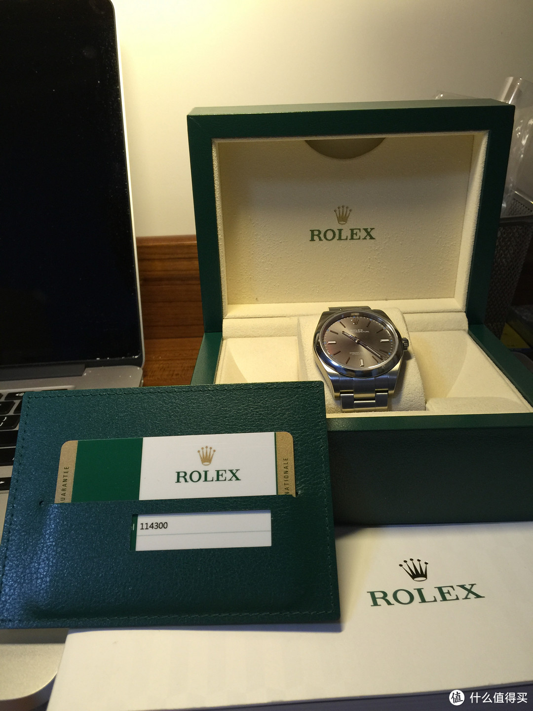 2015巴塞尔世界钟表珠宝博览会新款！德国入手ROLEX 劳力士 114300 男款机械腕表