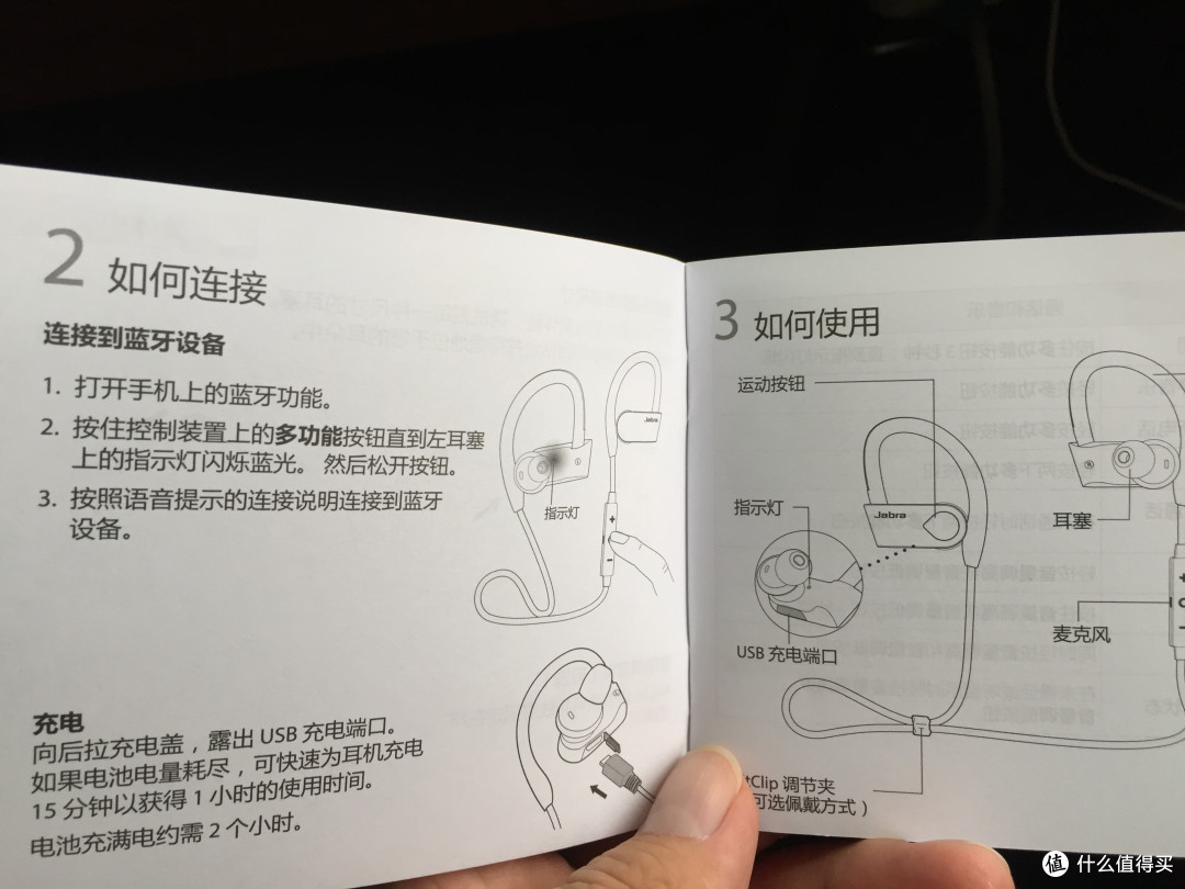 jabra 捷波朗 sportpace 蓝牙耳机开箱