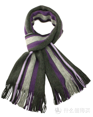 【Dahlia】100% Fine Acrylic Colorful Striped Knit Long scarf
