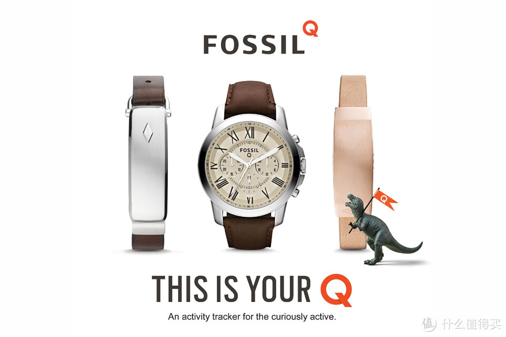 时尚智能配饰：FOSSIL联合Intel发布四款Fossil Q系列智能手环、手表
