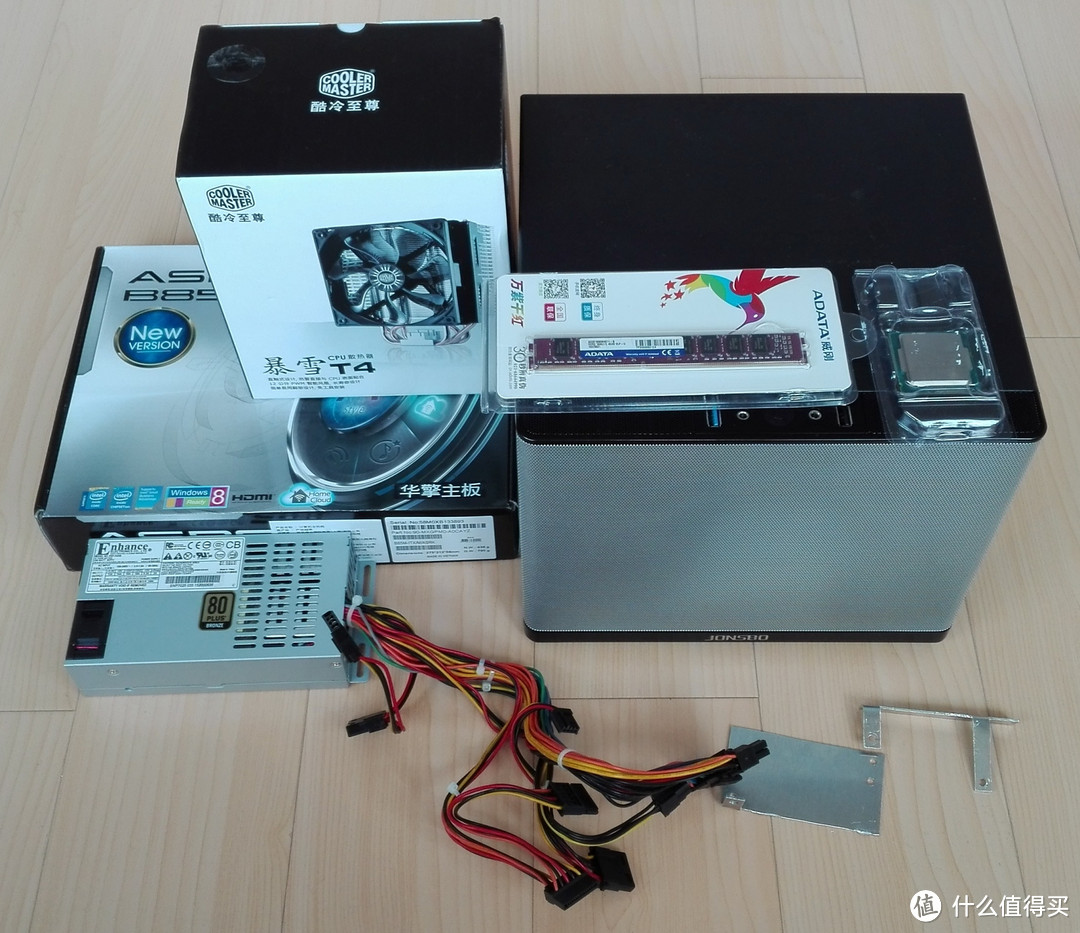 乔思伯V6 DIY 高性价比 NAS + HTPC 二合一家庭媒体中心：硬件篇