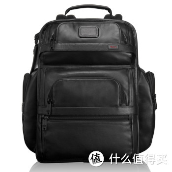 曲折购入Tumi Alpha 2 T-Pass Business Class Leather Brief Pack，附刻字上身