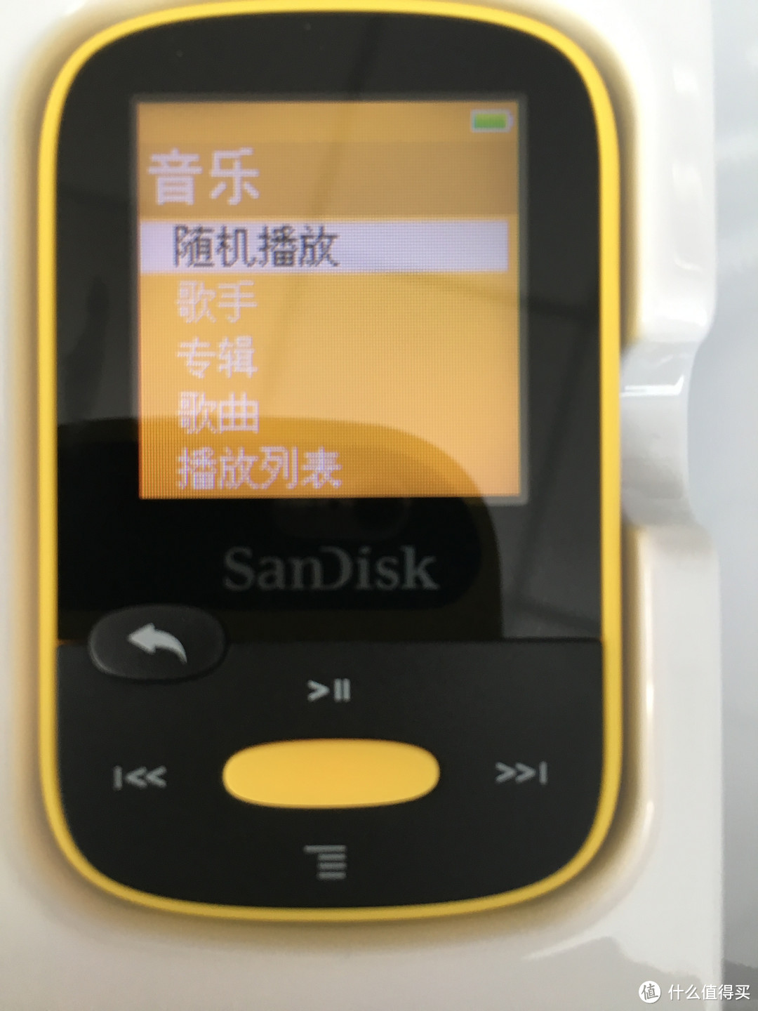 美亚购入SANDISK 闪迪 4G音乐播放器开箱