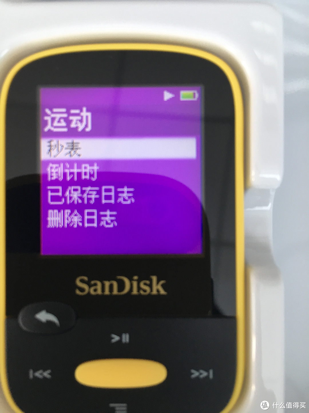 美亚购入SANDISK 闪迪 4G音乐播放器开箱