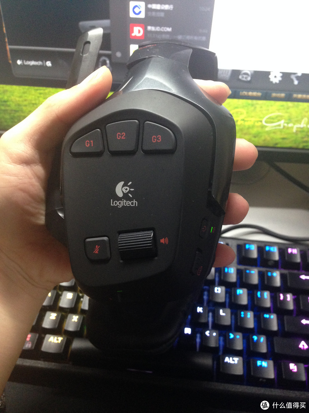 Logitech 罗技 G633  Artemis Spectrum  RGB 7.1 环绕声游戏耳机麦克风