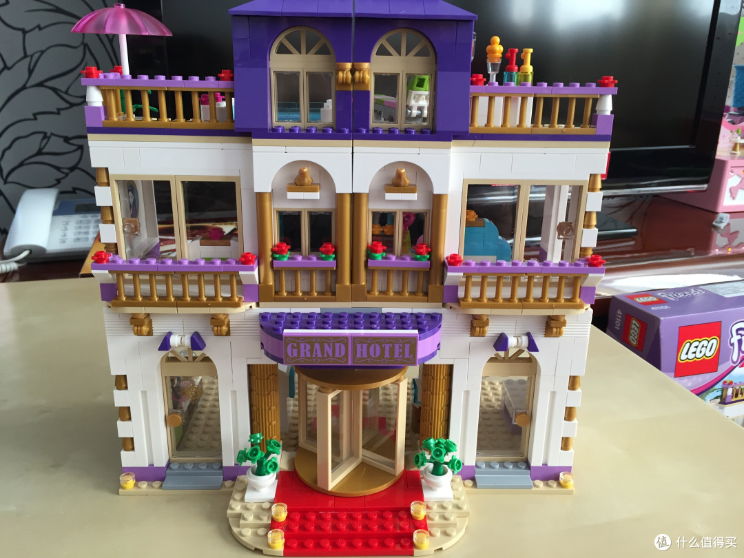 伪乐高迷的首秀2:LEGO 乐高 Friends 41101 乐高女孩 心湖城大酒店