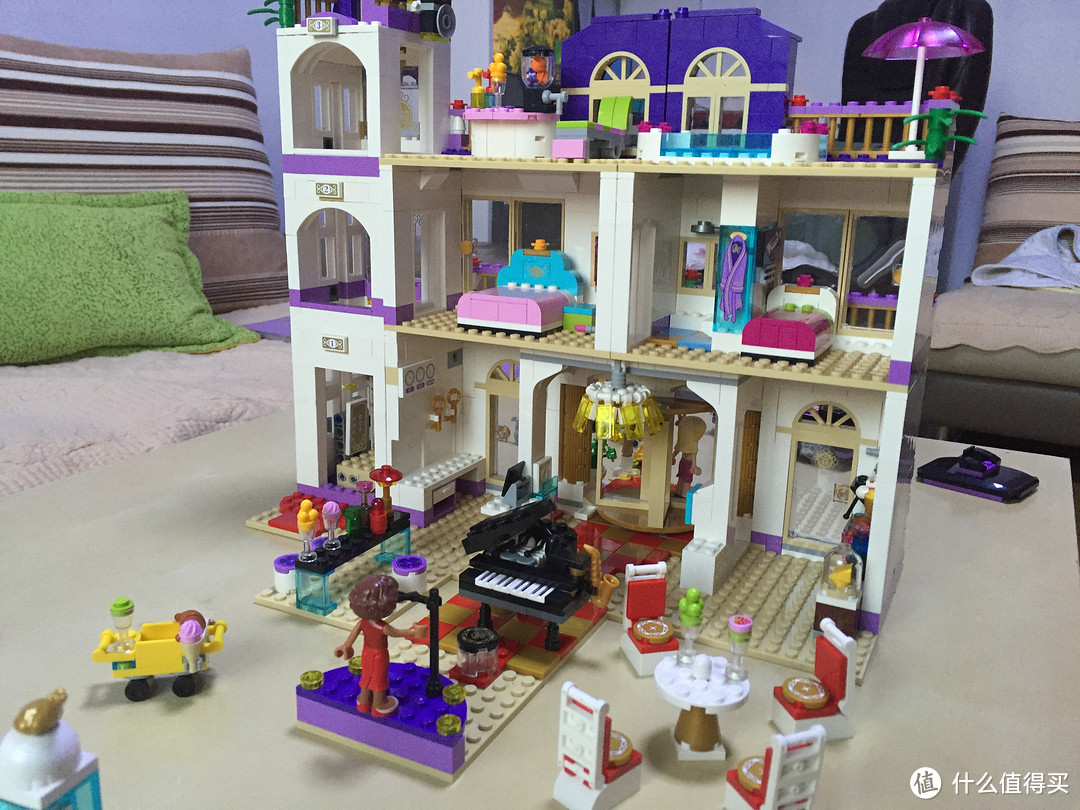 伪乐高迷的首秀2:LEGO 乐高 Friends 41101 乐高女孩 心湖城大酒店