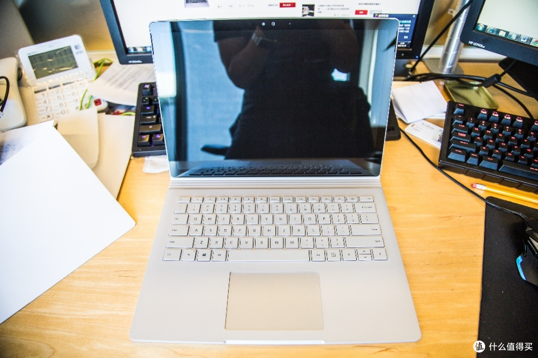 #首晒# 纽约第五大道微软旗舰店开业首发购入Surface Book 笔记本
