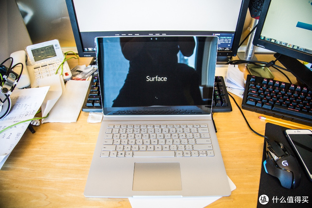 #首晒# 纽约第五大道微软旗舰店开业首发购入Surface Book 笔记本