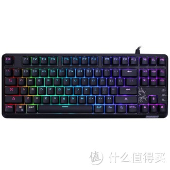 华而也实：富勒 87键RGB 机械键盘 SM680R 开箱（附简单拆解）