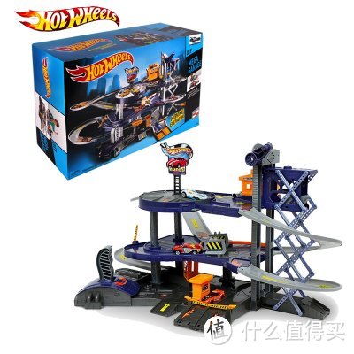 小车终于有了自己的家——Hotwheels 风火轮 豪华车库V3260 熊孩子评测