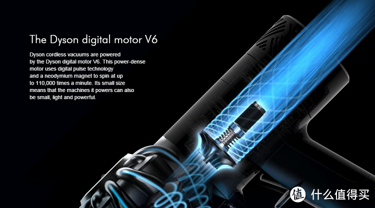 ebay首淘,酷黑的黑科技——Dyson 戴森 V6 Fluffy 无绳真空吸尘器