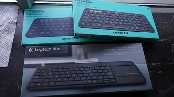 Logitech 罗技 K380 蓝牙键盘 & K400 Plus 无线触控键盘