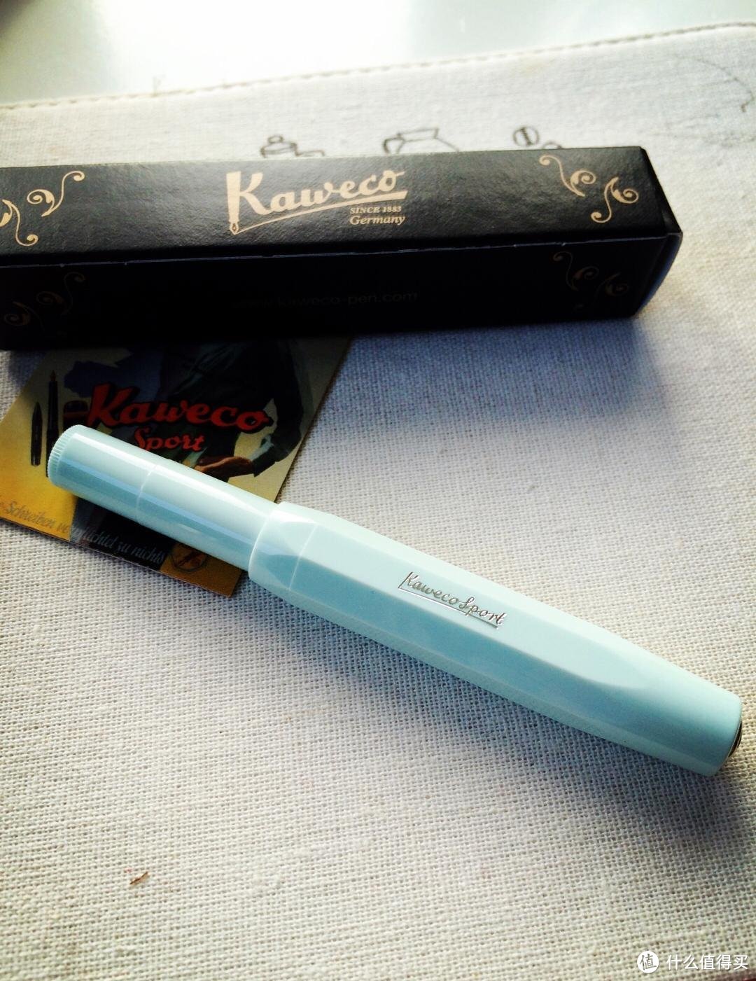 我的KAWECO SPORT CLASSIC GRUNE EF 钢笔