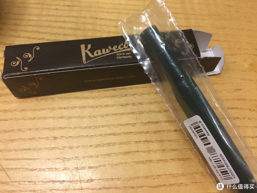 我的KAWECO SPORT CLASSIC GRUNE EF 钢笔