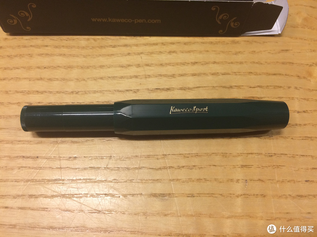 我的KAWECO SPORT CLASSIC GRUNE EF 钢笔