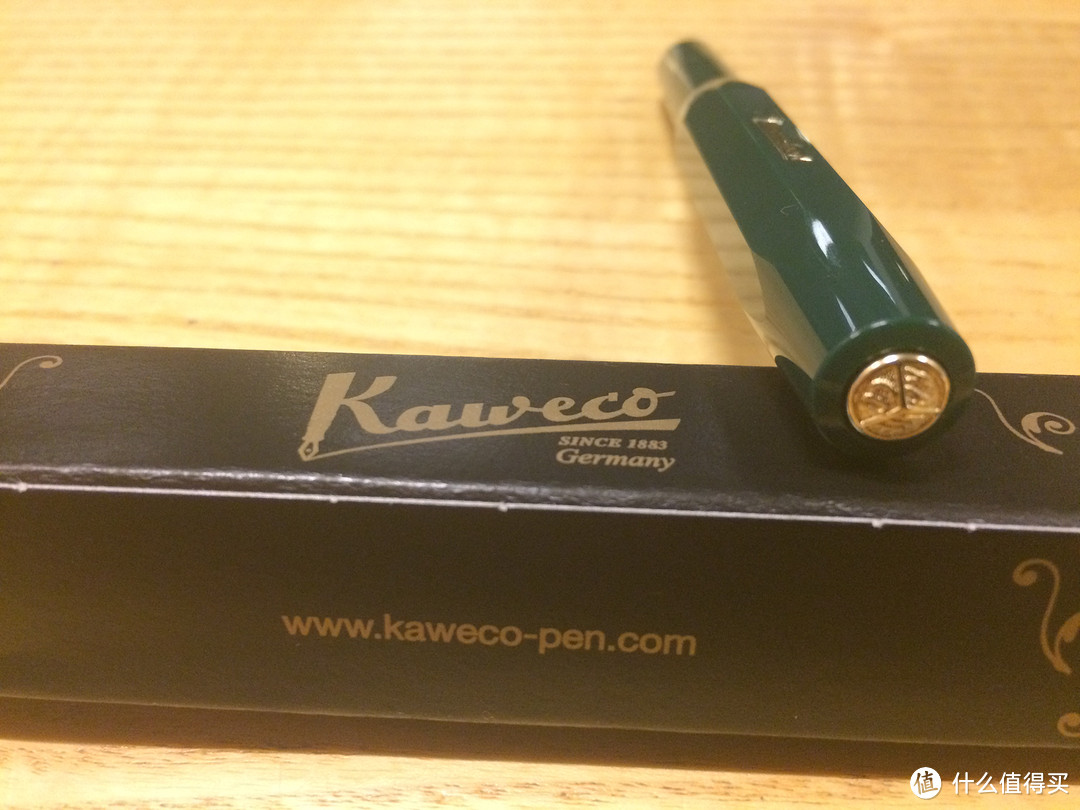 我的KAWECO SPORT CLASSIC GRUNE EF 钢笔