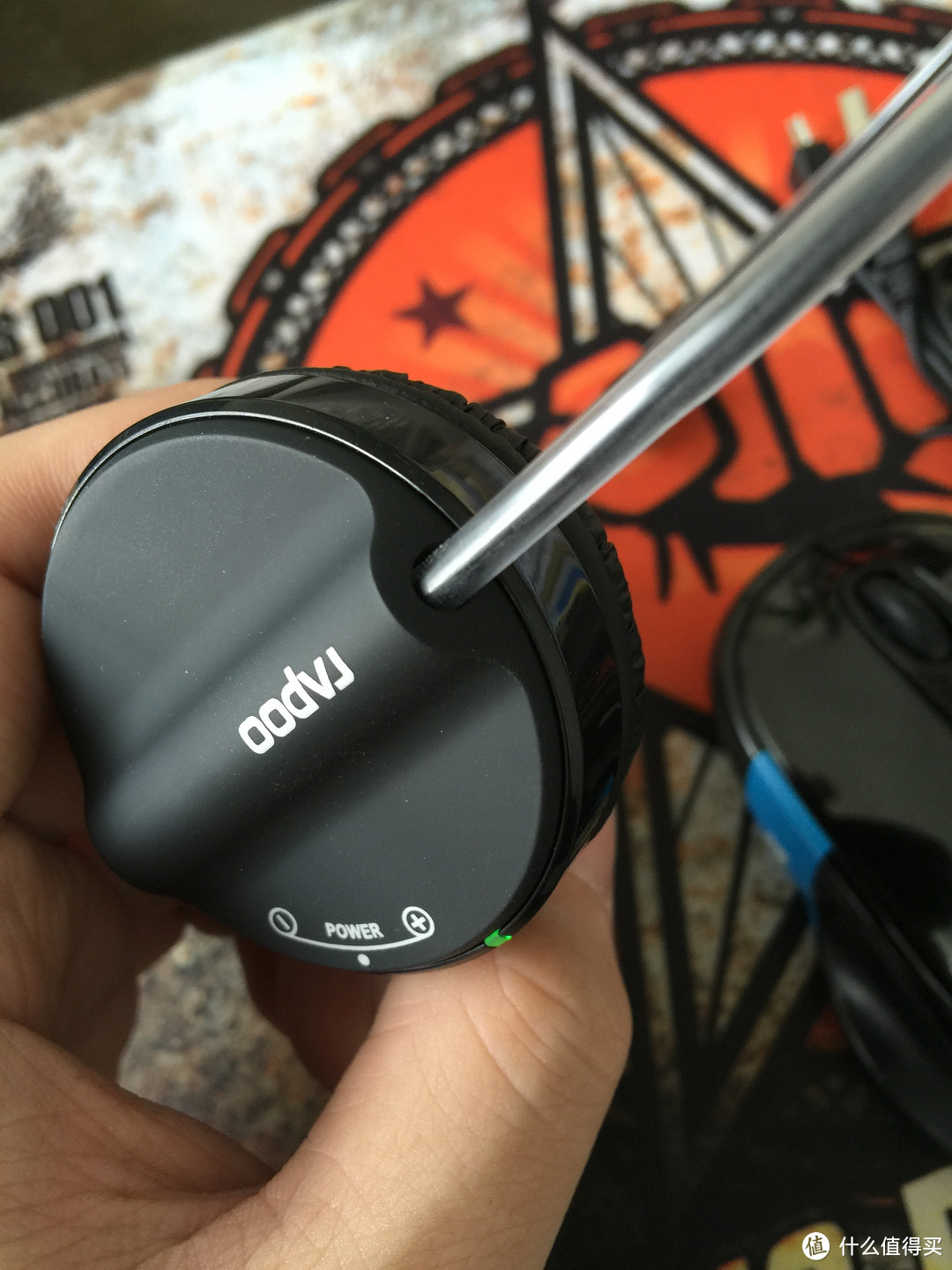 有线无线双模式，经济适用：RAPOO 雷柏 H3050 贴耳式头戴耳机 开箱简评