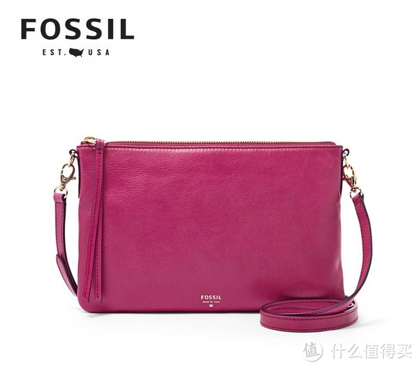 拿快递什么的最开心了：kate spade Small Harmony 单肩包 & Fossil Sydney 斜挎小包