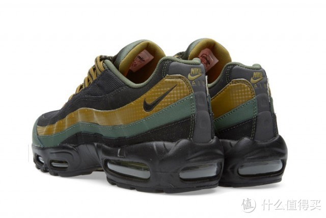 硬朗军工风格：NIKE 耐克 发布 Air Max 95 Carbon Green版本