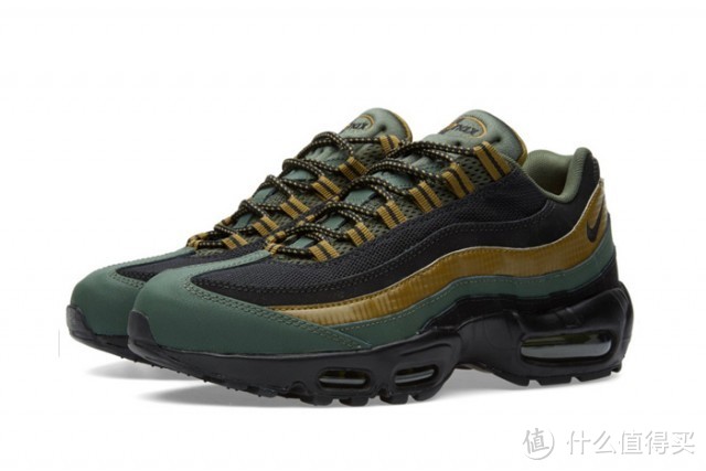 硬朗军工风格：NIKE 耐克 发布 Air Max 95 Carbon Green版本