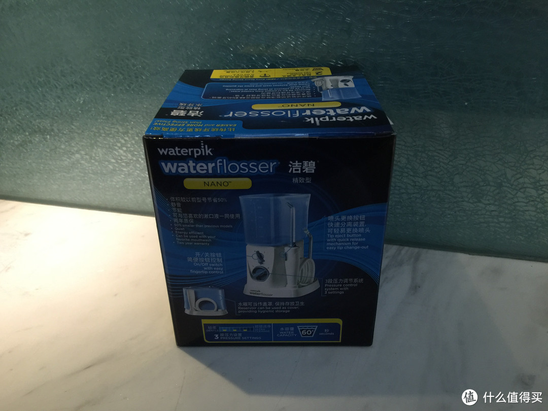 洁碧（Waterpik）WP-250EC 精致型水牙线/冲牙器/洗牙器  开箱评测（内附与70EC简单对比）