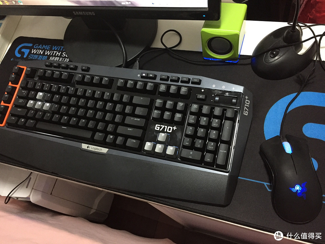 #11月扫货季# 罗技G710+机械键盘：清爽茶轴，游戏日常两相宜