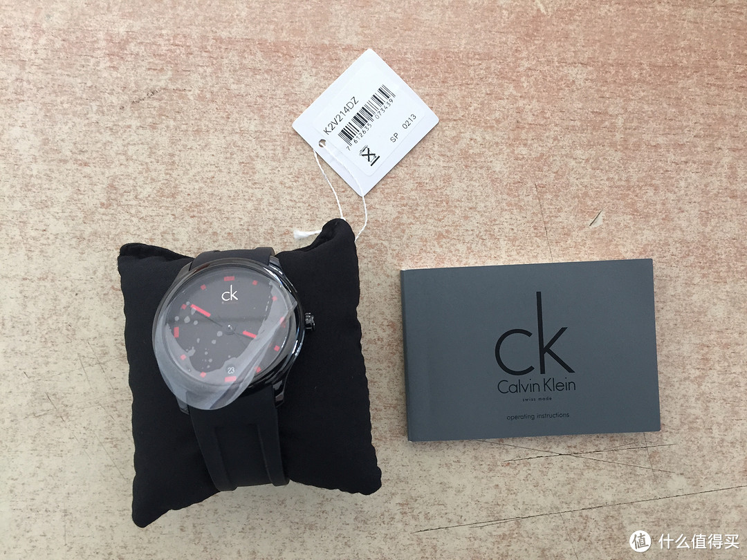 激动开箱：CK Klein K2V214DZ 男款时装腕表