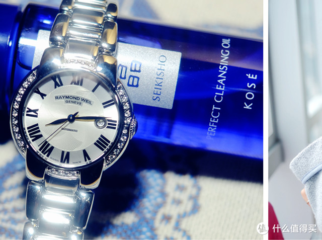 真假蓝气球?RAYMOND WEIL 蕾蒙威 Jasmine 5229-STS-01659 女款机械腕表
