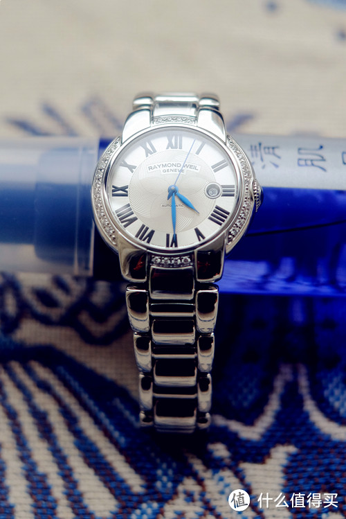 真假蓝气球？RAYMOND WEIL 蕾蒙威 Jasmine 5229-STS-01659 女款机械腕表