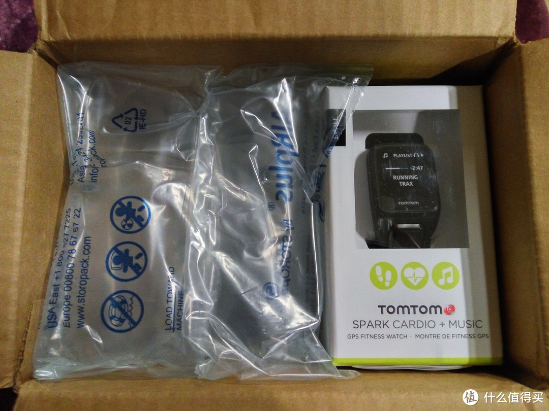 #首晒#光电心率+内置音乐存储：TomTom Spark Cardio + Music GPS心率表