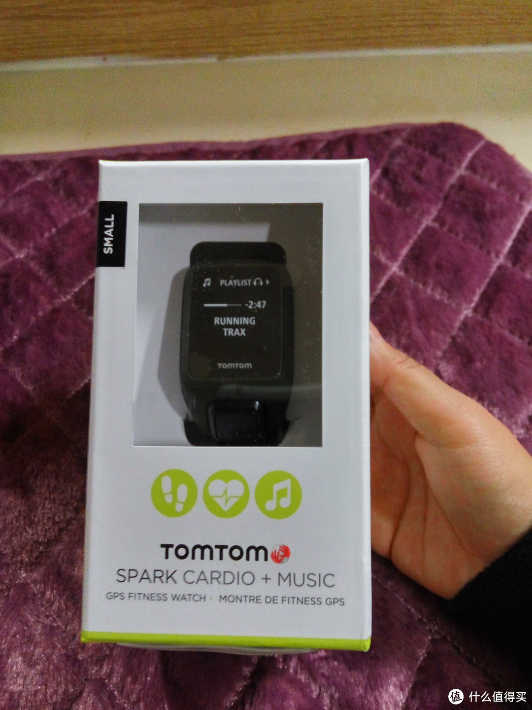 #首晒#光电心率+内置音乐存储：TomTom Spark Cardio + Music GPS心率表