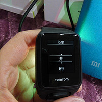 #首晒#光电心率+内置音乐存储：TomTom Spark Cardio + Music GPS心率表