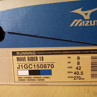 美津浓 WAVE RIDER 18跑鞋外观展示(网眼|大底)