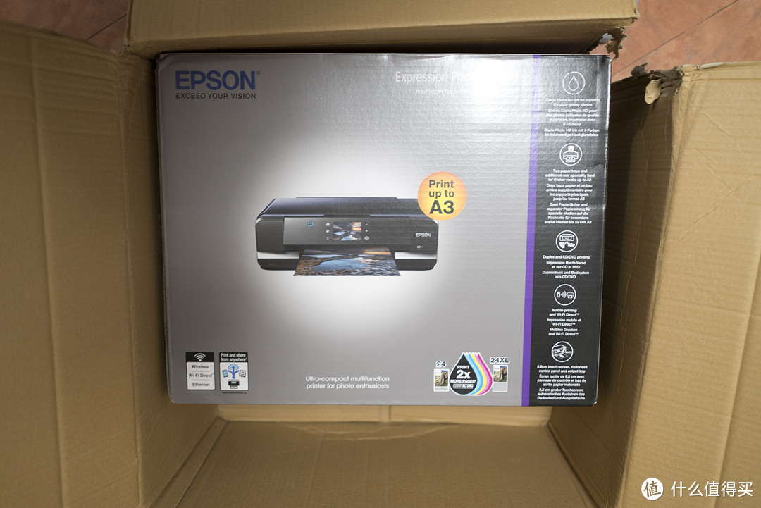 EPSON 爱普生 PX-950 无线彩色照片打印机 德淘经验及开箱