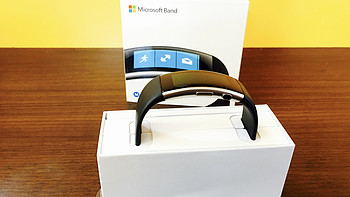 #首晒# 舒适贴合防侧漏：Microsoft 微软 band 2代 智能手环 开箱体验