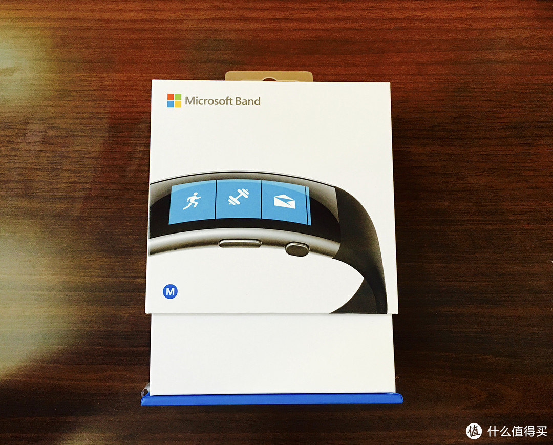 #首晒# 舒适贴合防侧漏：Microsoft 微软 band 2代 智能手环 开箱体验