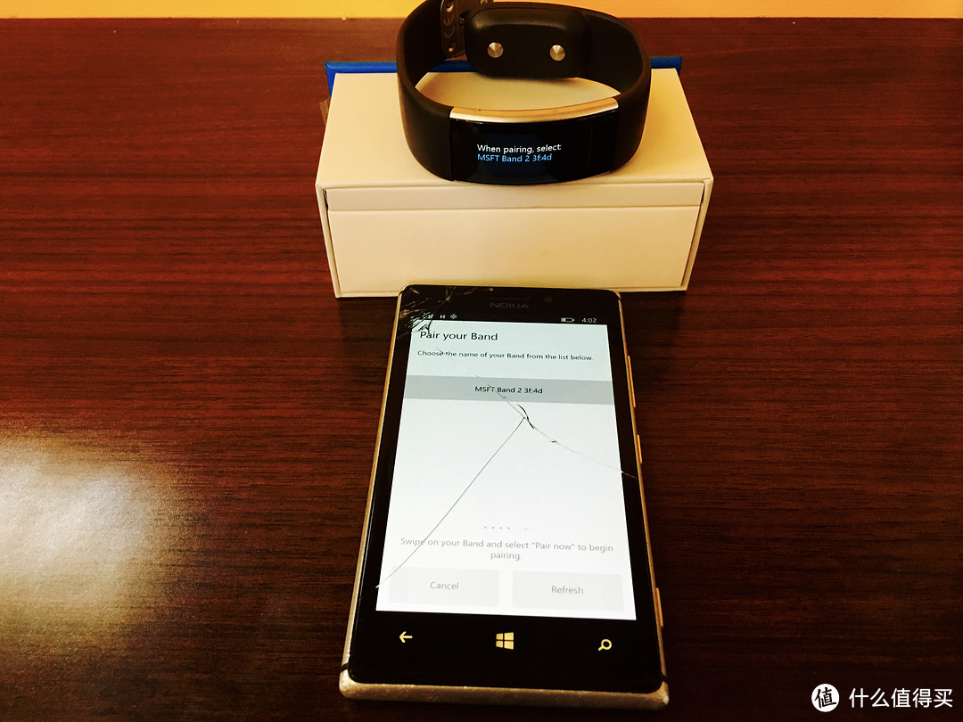 #首晒# 舒适贴合防侧漏：Microsoft 微软 band 2代 智能手环 开箱体验