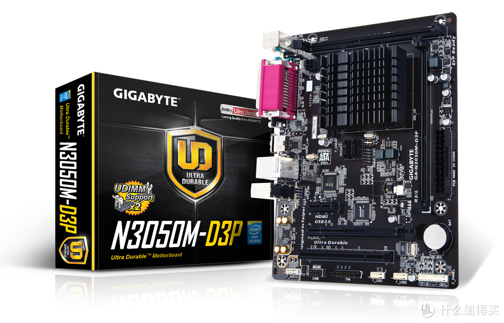 娱乐办公两不误：GIGABYTE 技嘉 推出 GA-N3050M-D3P M-ATX主板