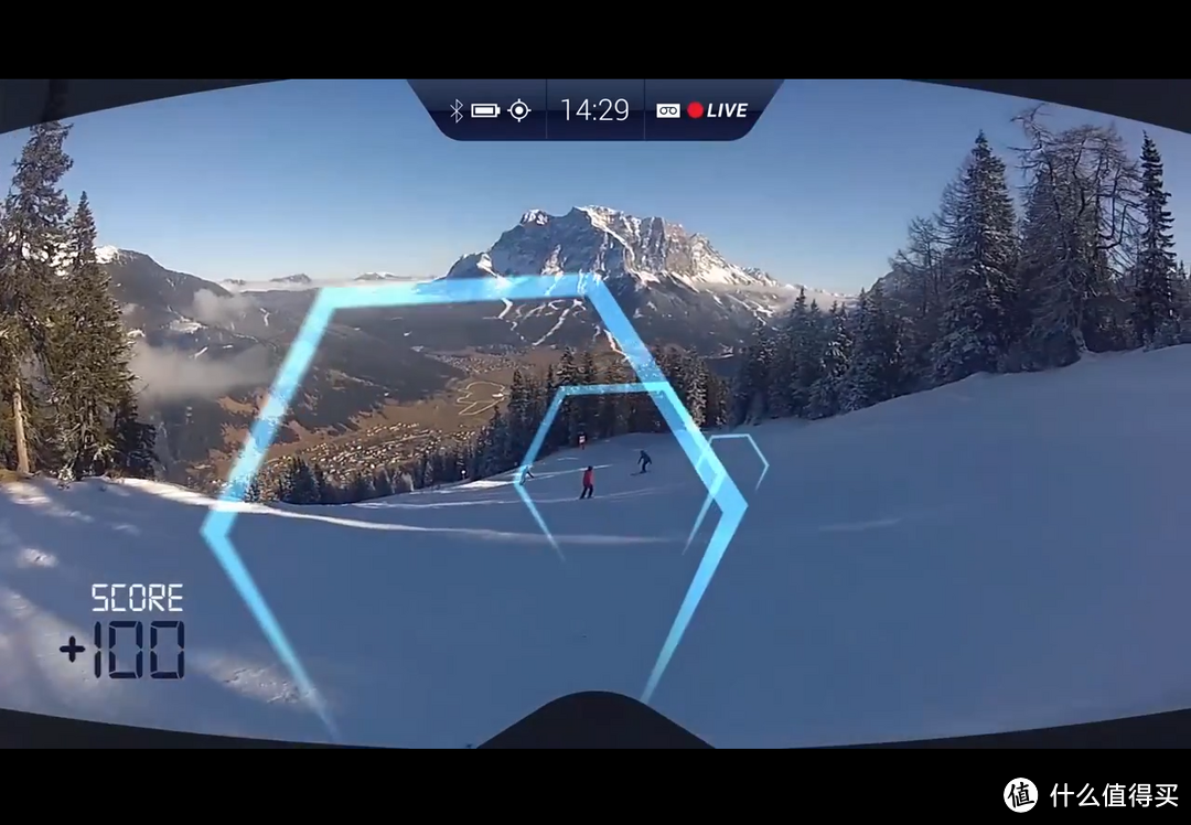 眼神控制，虚拟互动：以色列公司设计AR智能滑雪镜RideOn