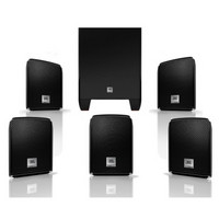 JBL CINEMA510CN 5.1声道电脑电视壁挂式家庭影院套装（黑色）