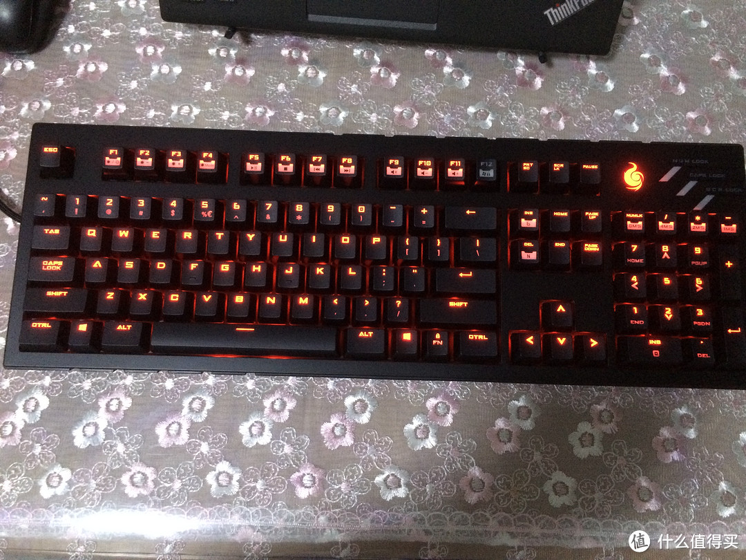 COOLERMASTER 酷冷至尊 CM-Storm 烈焰枪旗舰版 104键全背光青轴键盘 开箱