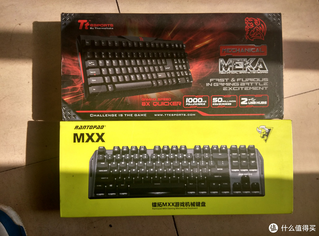 RANTOPAD 镭拓 MXX 背光游戏机械键盘 开箱
